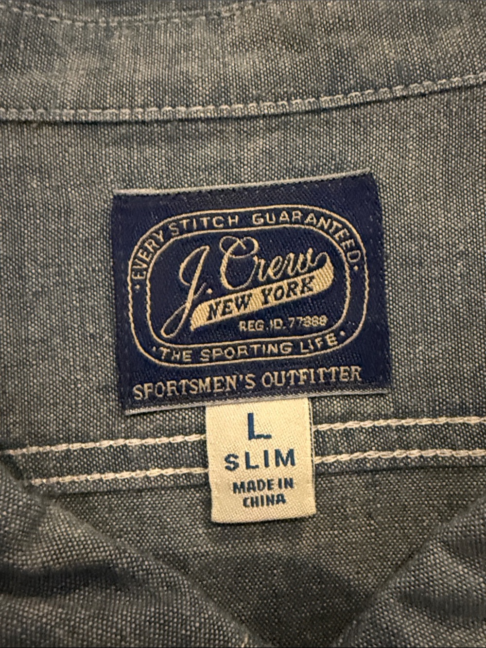 J.Crew Chambray Shirt - Picture 3 of 4